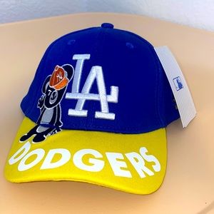 Boys blue & yellow LA cap